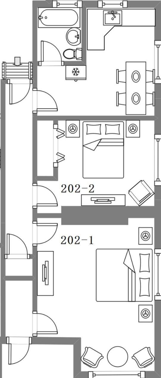 לינה וארוחת בוקר שרלוט טאון Andy'S Blue House מראה חיצוני תמונה