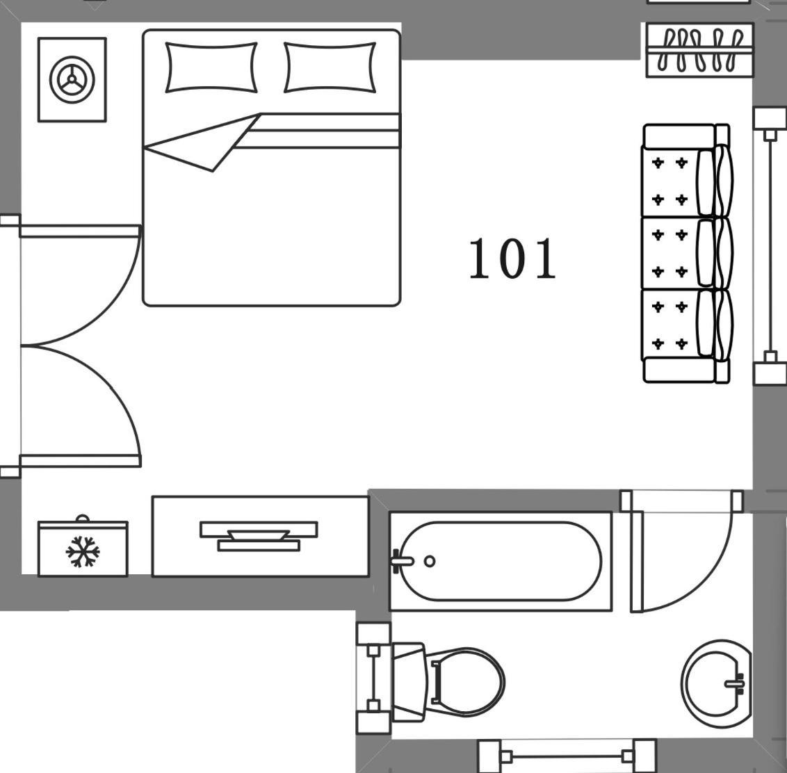 לינה וארוחת בוקר שרלוט טאון Andy'S Blue House מראה חיצוני תמונה