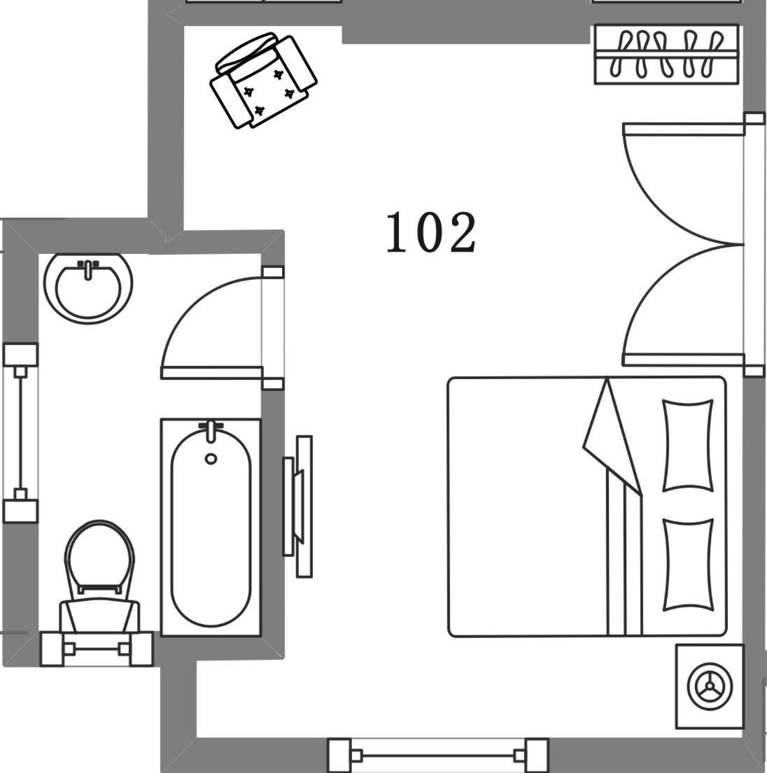 לינה וארוחת בוקר שרלוט טאון Andy'S Blue House מראה חיצוני תמונה